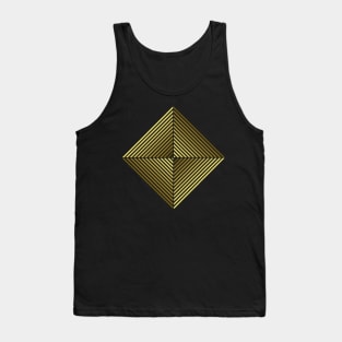 Square - triangles - graphic - geometric pattern Tank Top